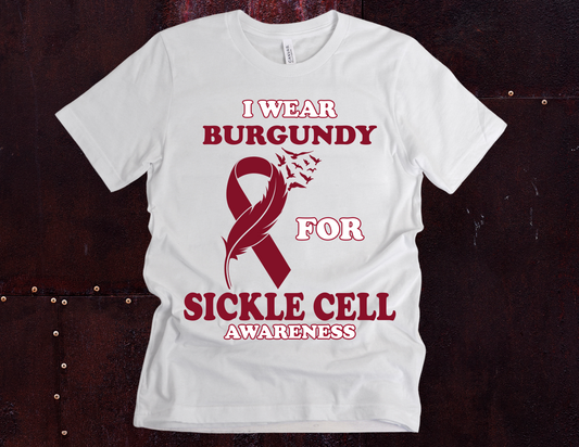 I Wear Burgundy Sickle Cell PNG *DIGITAL DOWNLOAD ONLY*