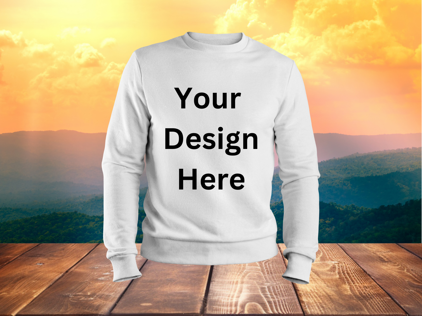 Customized Sublimation Sweatshirt