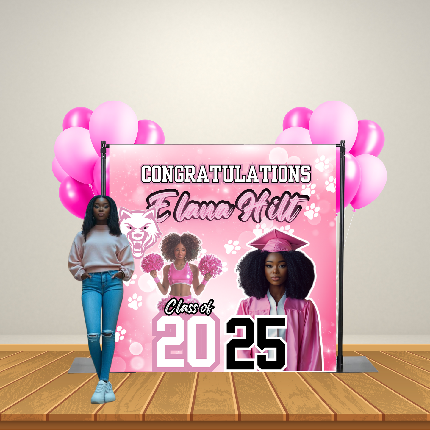 8x8 Custom Backdrop