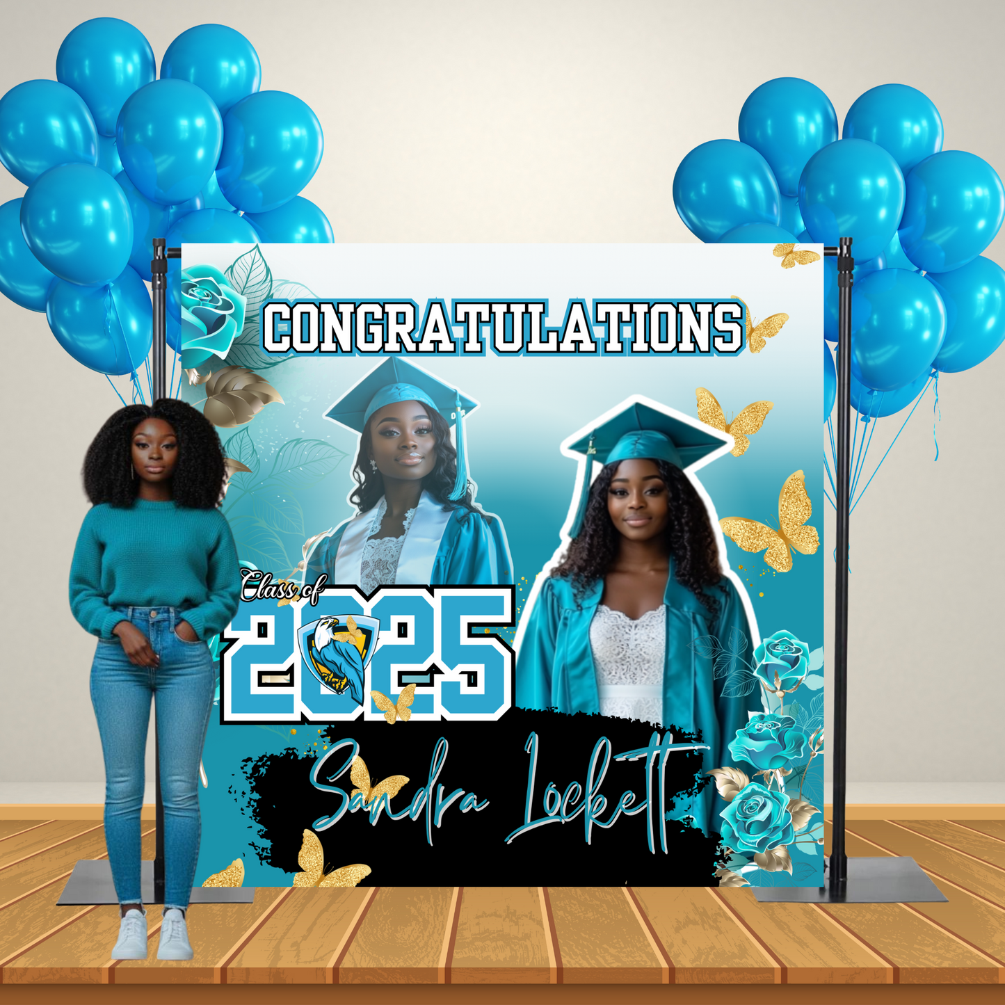 8x8 Custom Backdrop