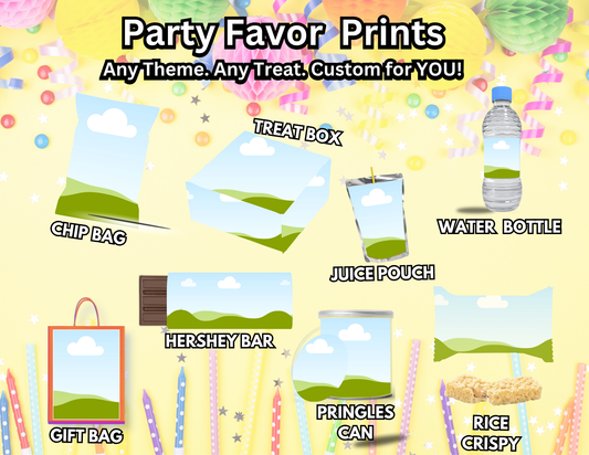 Custom Party Favor Prints