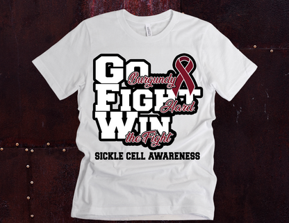 Go Fight Win Sickle Cell PNG *DIGITAL DOWNLOAD ONLY*