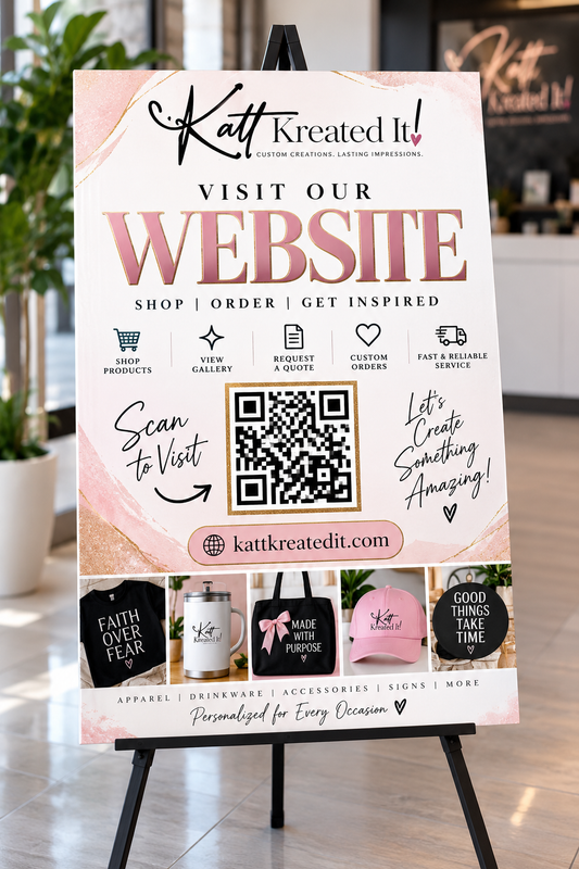 Easel Sign