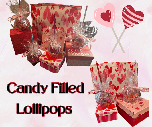 Candy Filled lollipops
