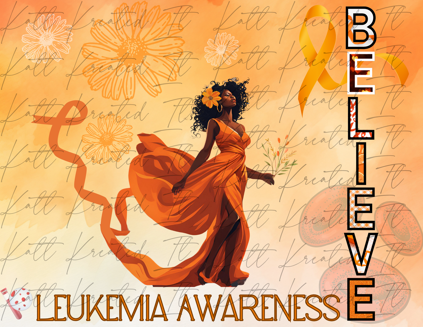 Leukemia Awareness PNG *DIGITAL DOWNLOAD ONLY*