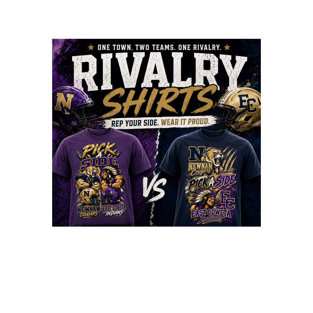 Newnan vs East Coweta Rivalry Shirts