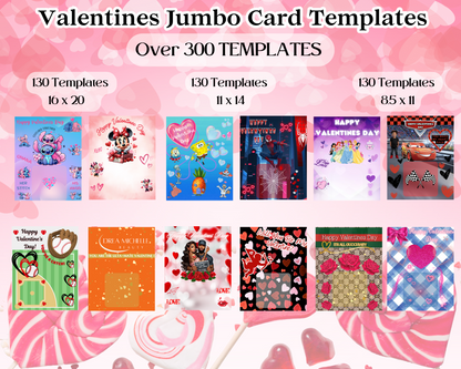 Custom Jumbo Valentine's Cards