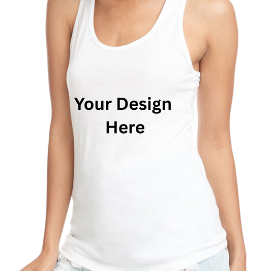 Custom Razor Back Tank Top