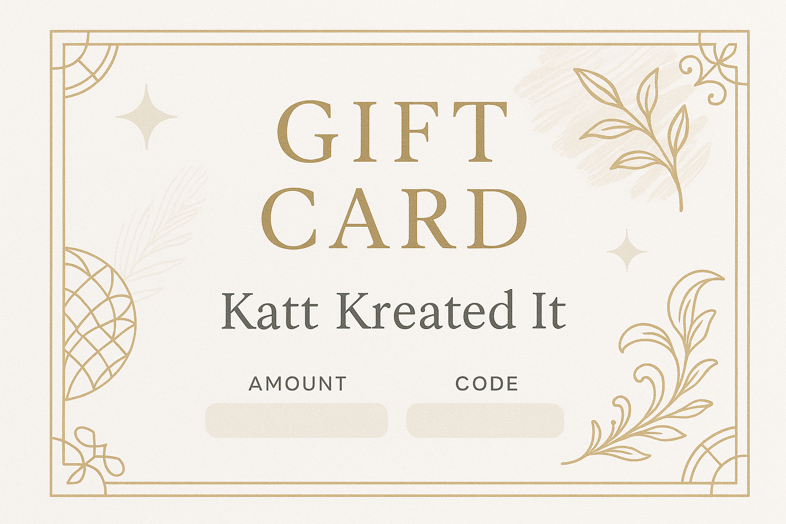 gift card