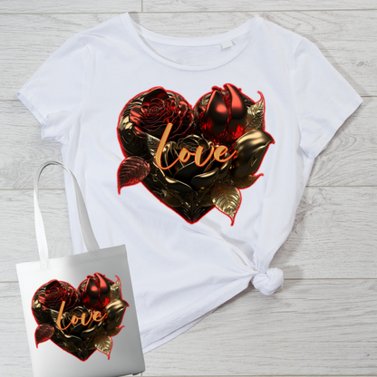 Be Mine + Love Heart PNG (2 Designs)  *DIGITAL DOWNLOAD ONLY*