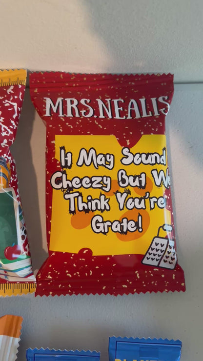 Teachers Appreciate Day Treat Bag